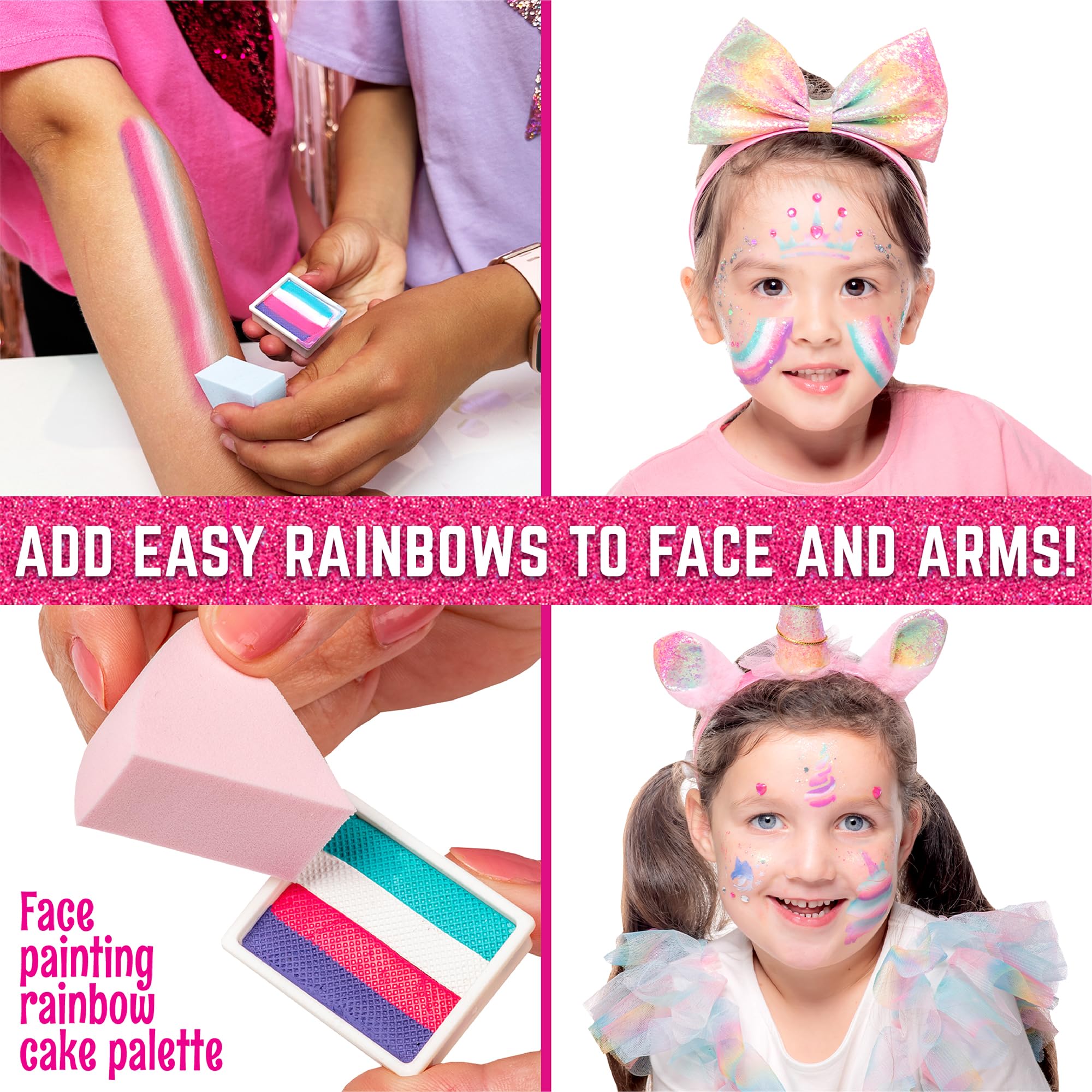 Easy Unicorn Face Paint