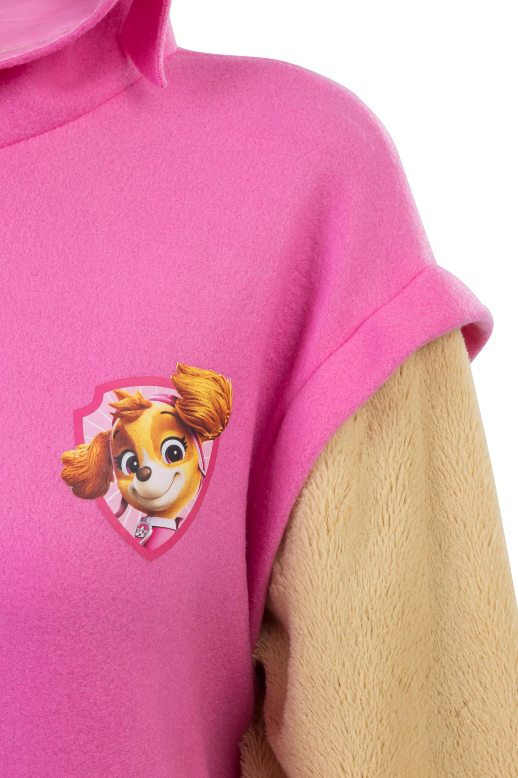 Chaks - Tuta Skye per adulti, tuta ufficiale Paw Patrol con cappuccio, outfit morbido per il carnevale e la vita quotidiana