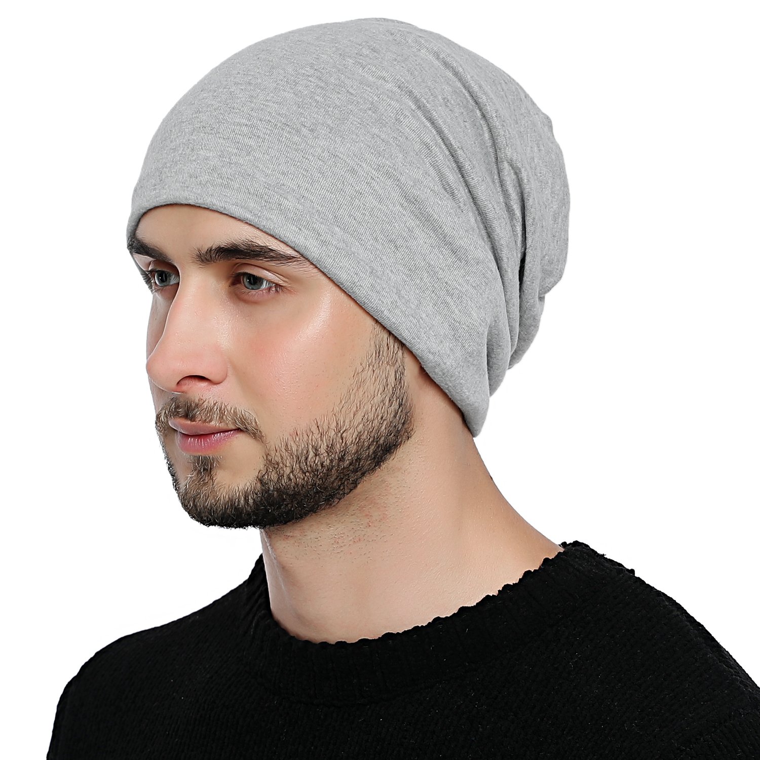 DonDon Atmungsaktive Mütze Beanie mit soften Innenfutter Feinstrick