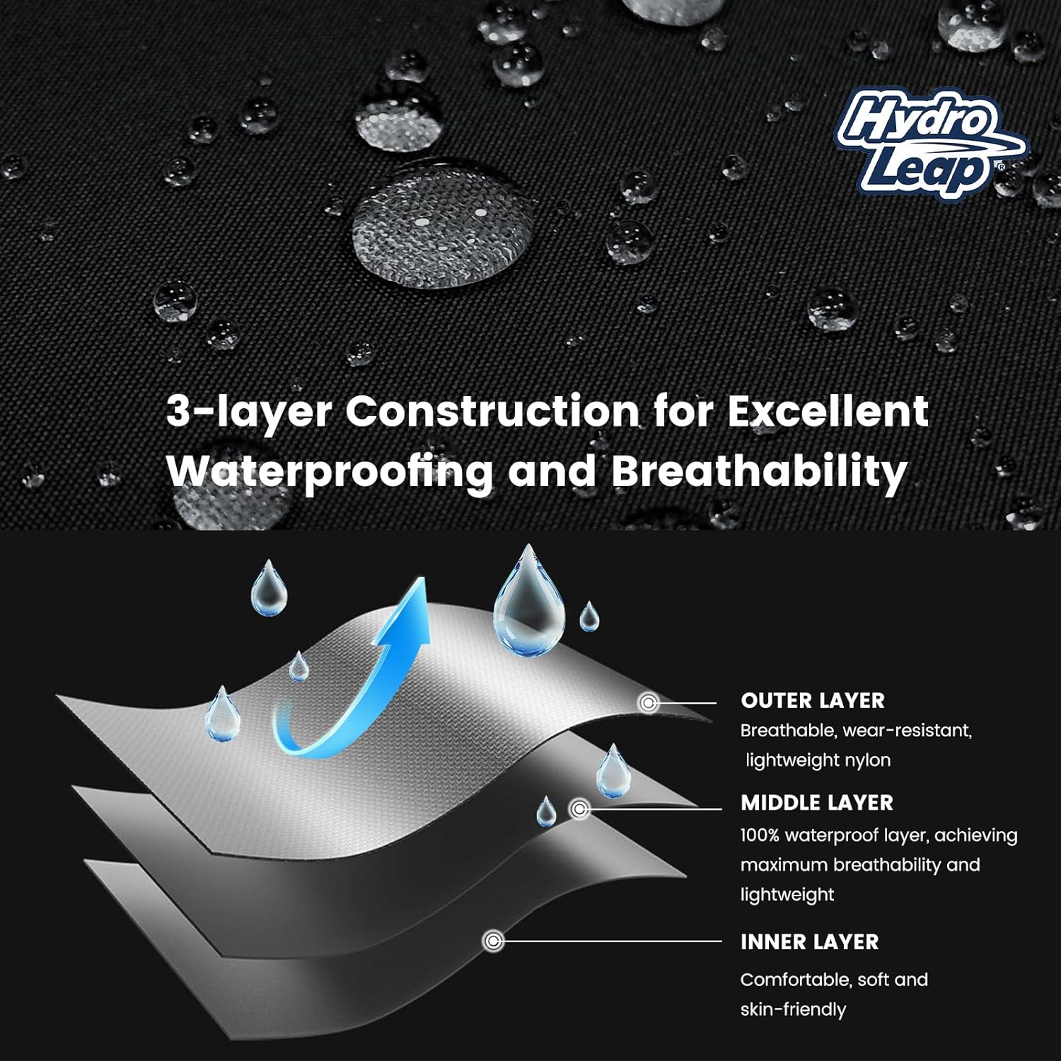 Breathable and Waterproof Lightweight Chest Waders with Neoprene Stockingfoot