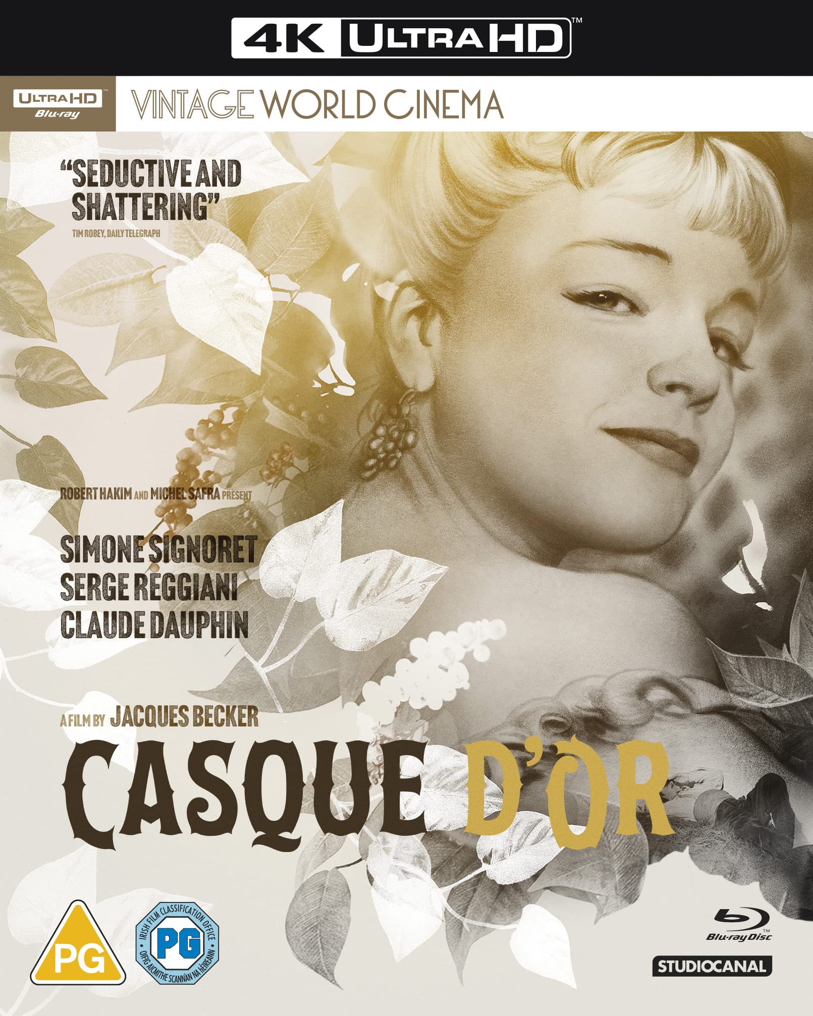 Casque D'Or (Vintage World Cinema) [Blu-ray] [Region B]