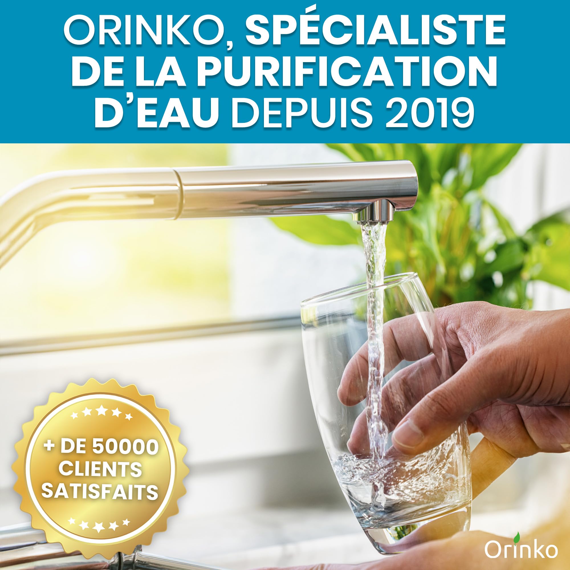 ORINKO Binchotan Bio x3 - Charbon Actif de Bambou pour Purification d'Eau en Carafe - Filtre 1,5 L par Bâton