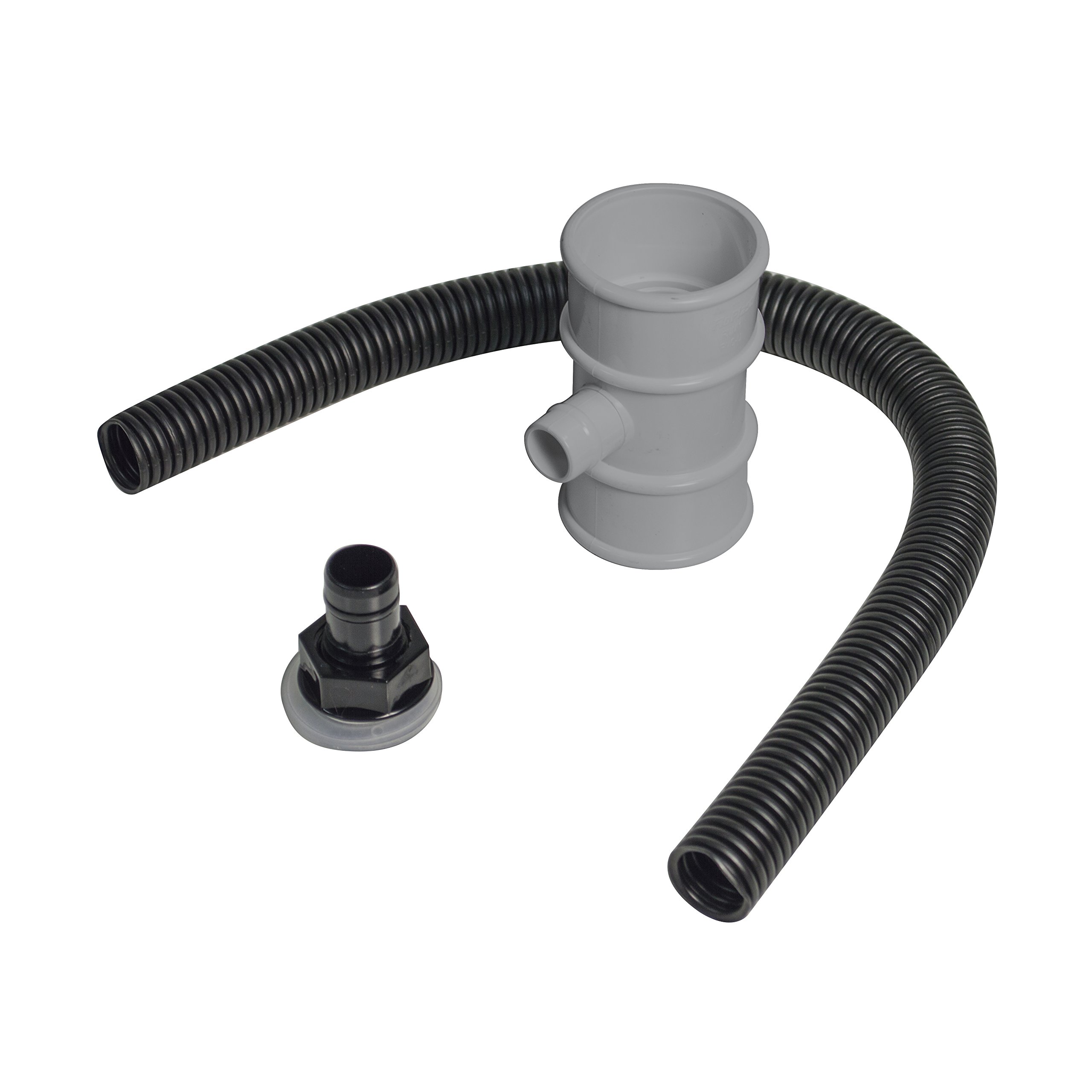Floplast Grey Mini Gutter Rain Diverter - 50Mm