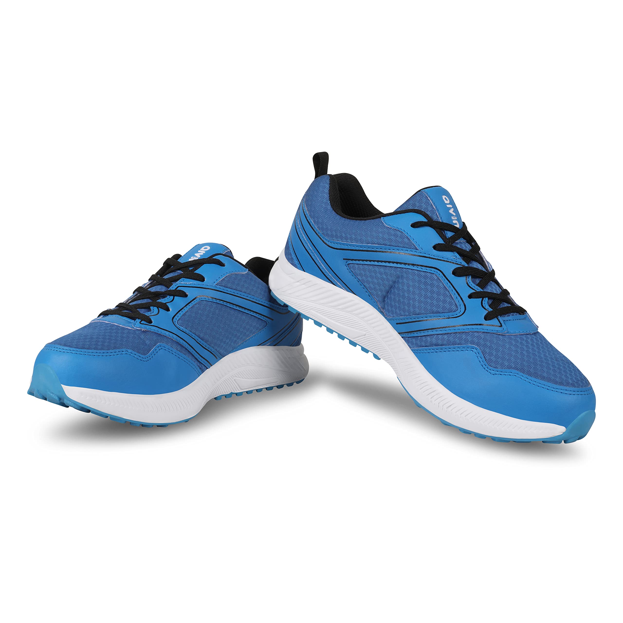 AIVIN Comfort Running Shoes for Men, Rubber Sole with Synthetic Leather Upper and mesh for Sports Best Comfort, Ultra-Lightweight, Walking, Running, Gym & Sports Shoes (Blue) Uk-06 (B0BX34L6R3) Amazon Price History, Amazon Price Tracker