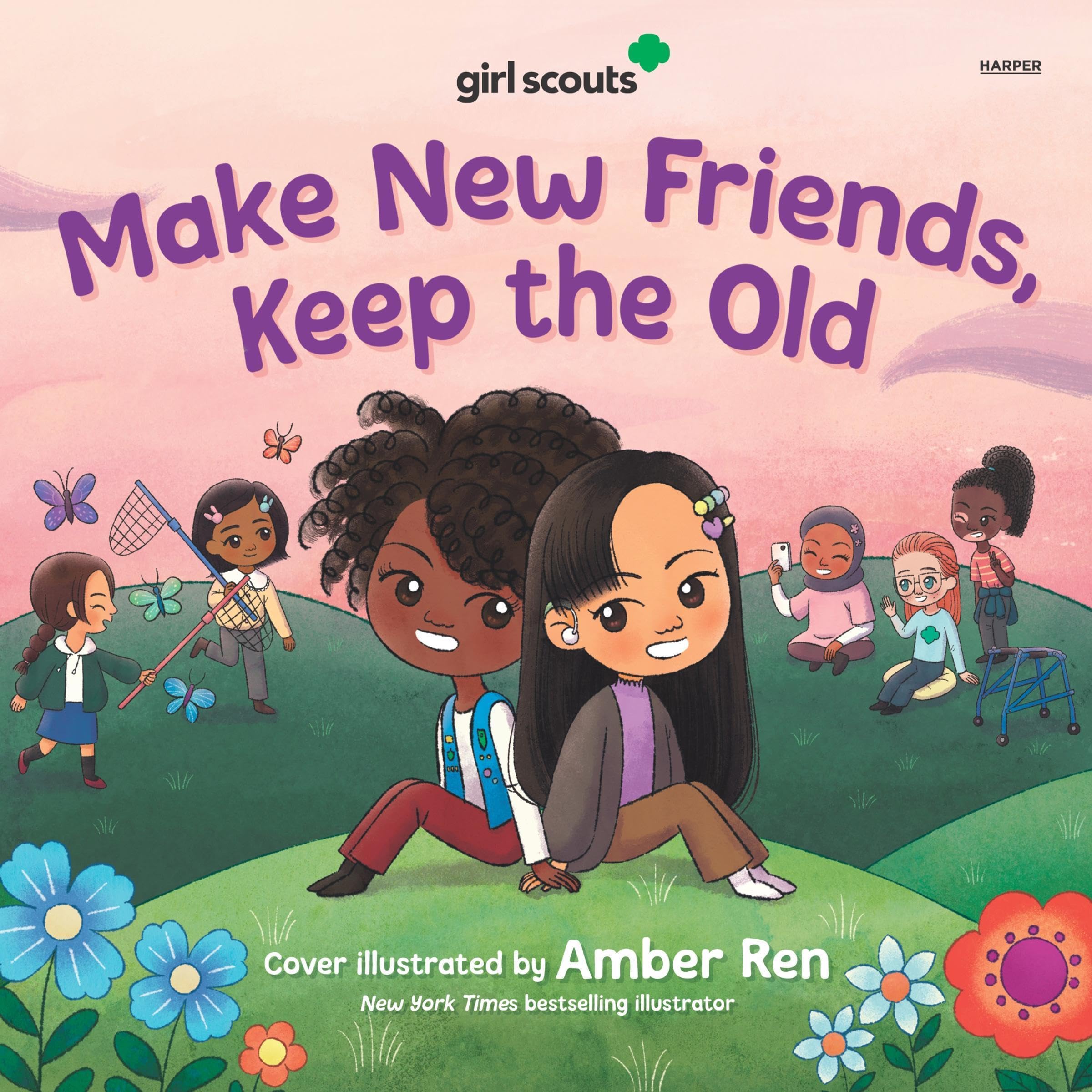 Cover art for Girl Scouts: Make New Friends, Keep the Old