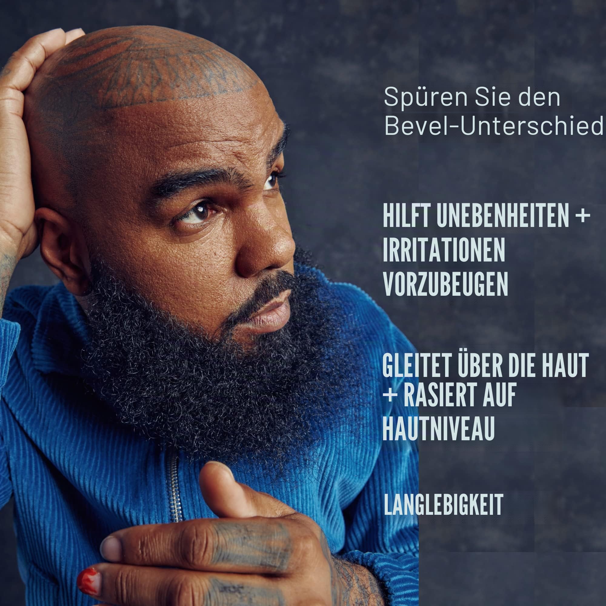 Bevel Safety Razor Rasierer mit Messinggriff und 10 Doppelkanten-Sicherheits-Rasierklingen, Einzelklingen-Rasierer für Herren, entworfen, um Haare zu verhindern, um Rasierer zu verhindern, Schwarz