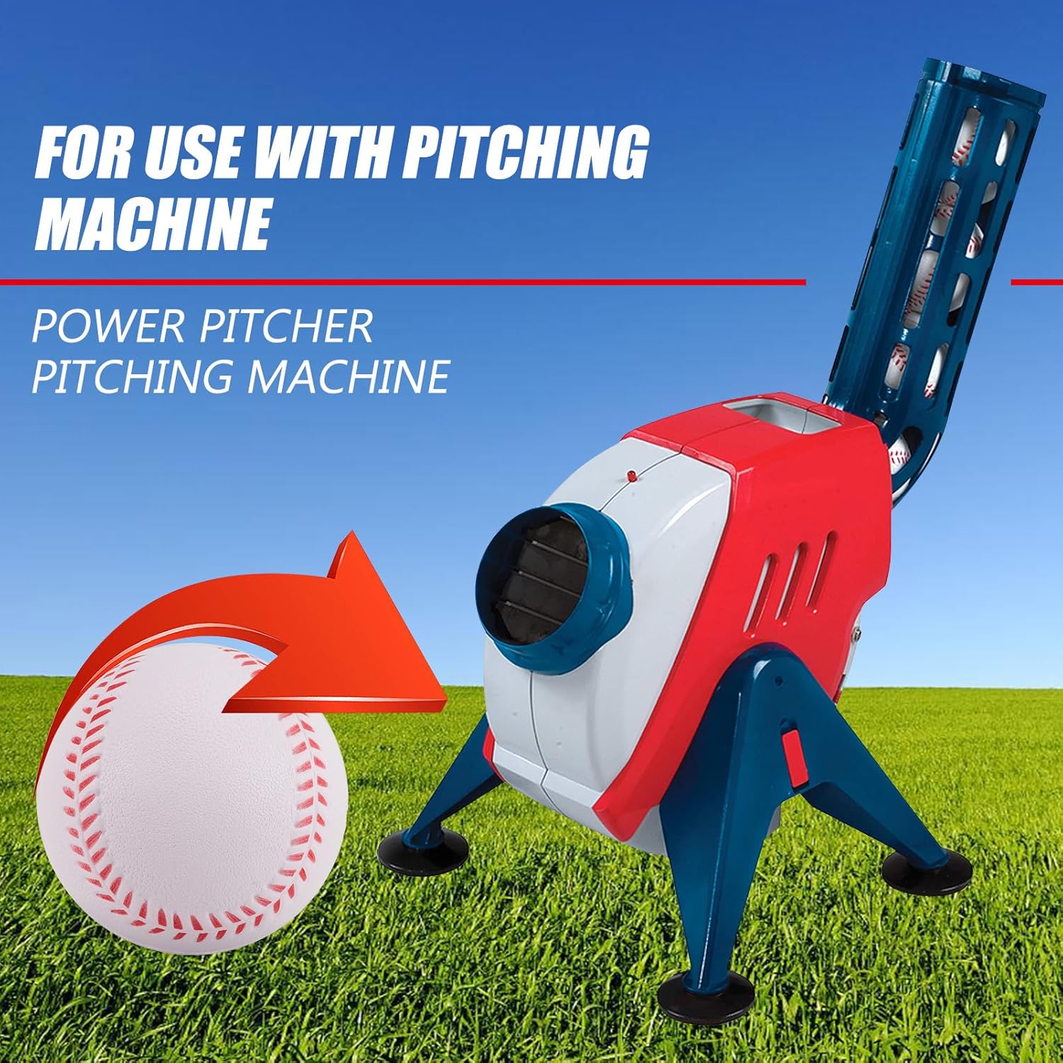 Stress Balls, Squeezable Anxiety Relief Balls, Squeeze Foam for Stress - Baseball Party Favors for Youth & Adult - Image 4