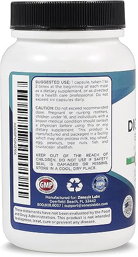 Miniatura 2 de Enzimas digestivas - con amilasa, bromelina, proteasa, lipasa y otras 14 enzimas - 180 cápsulas