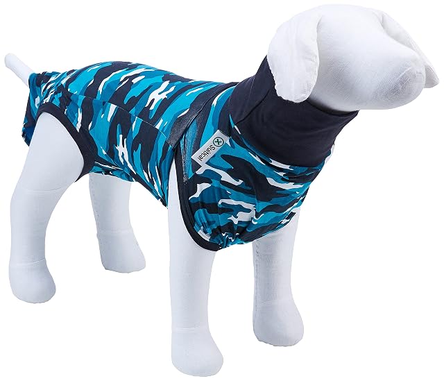 Foto 4 de 8 de Suitical Recovery Suit Perro, L, Camuflaje azul