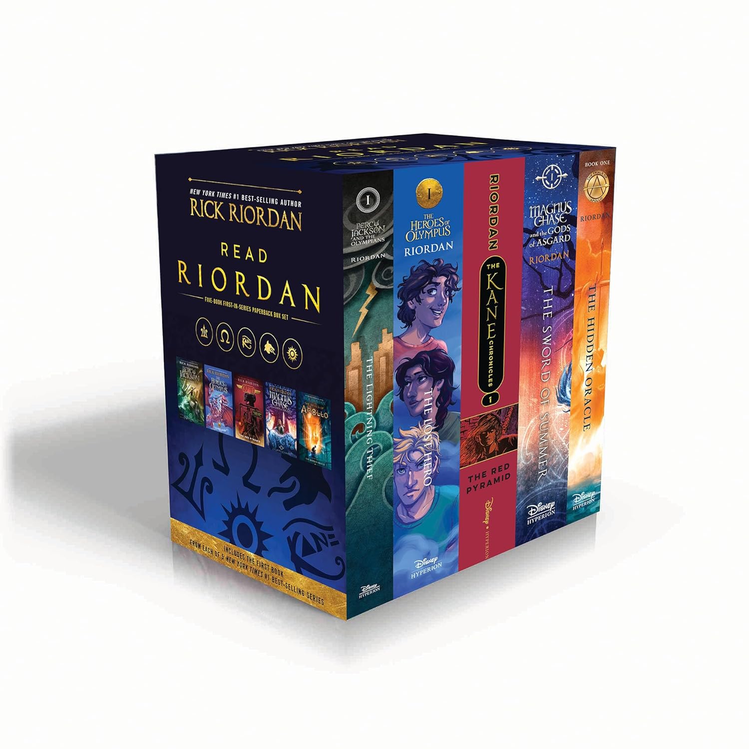 Read Riordan Fivebook Firstinseries Paperback Box Set (Percy Jackson & the Olympians