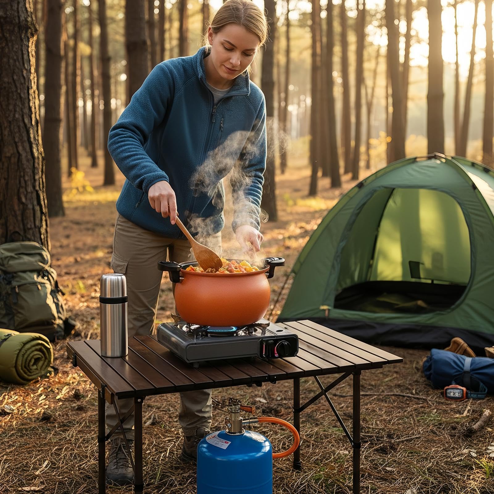 Olla A Presión Accesorio Multifuncional De Cocina Con Recubrimiento | Marmita De Hierro Para Conservación Para Cocinar Conservas Cocer Vapor Hornear Legumbres Celebr