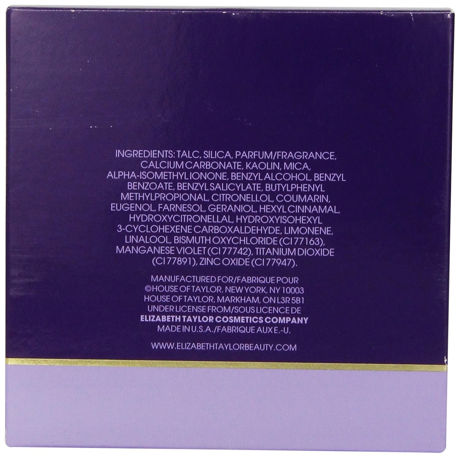 Elizabeth Taylor Passion by Elizabeth Taylor for Women - 2.6 oz Perfumed Dusting Powder - W-BB-1265 - Image 2