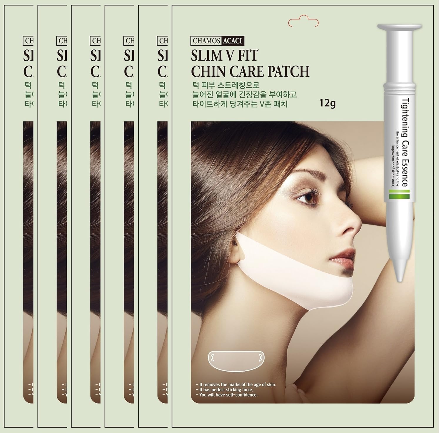 Chamos Acaci Slim V Fit Chin Care Patch - 12g (set of 6 pcs.)