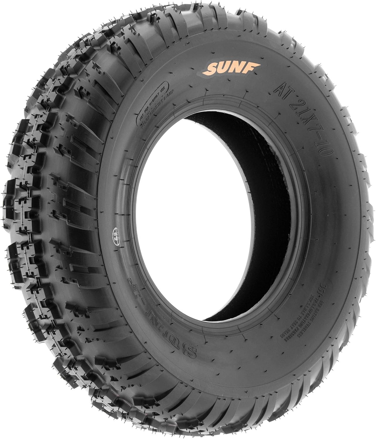 SunF Set 2 ATV Tires 20x6-10 20x6x10 Knobby Tubeless 6 PR A031