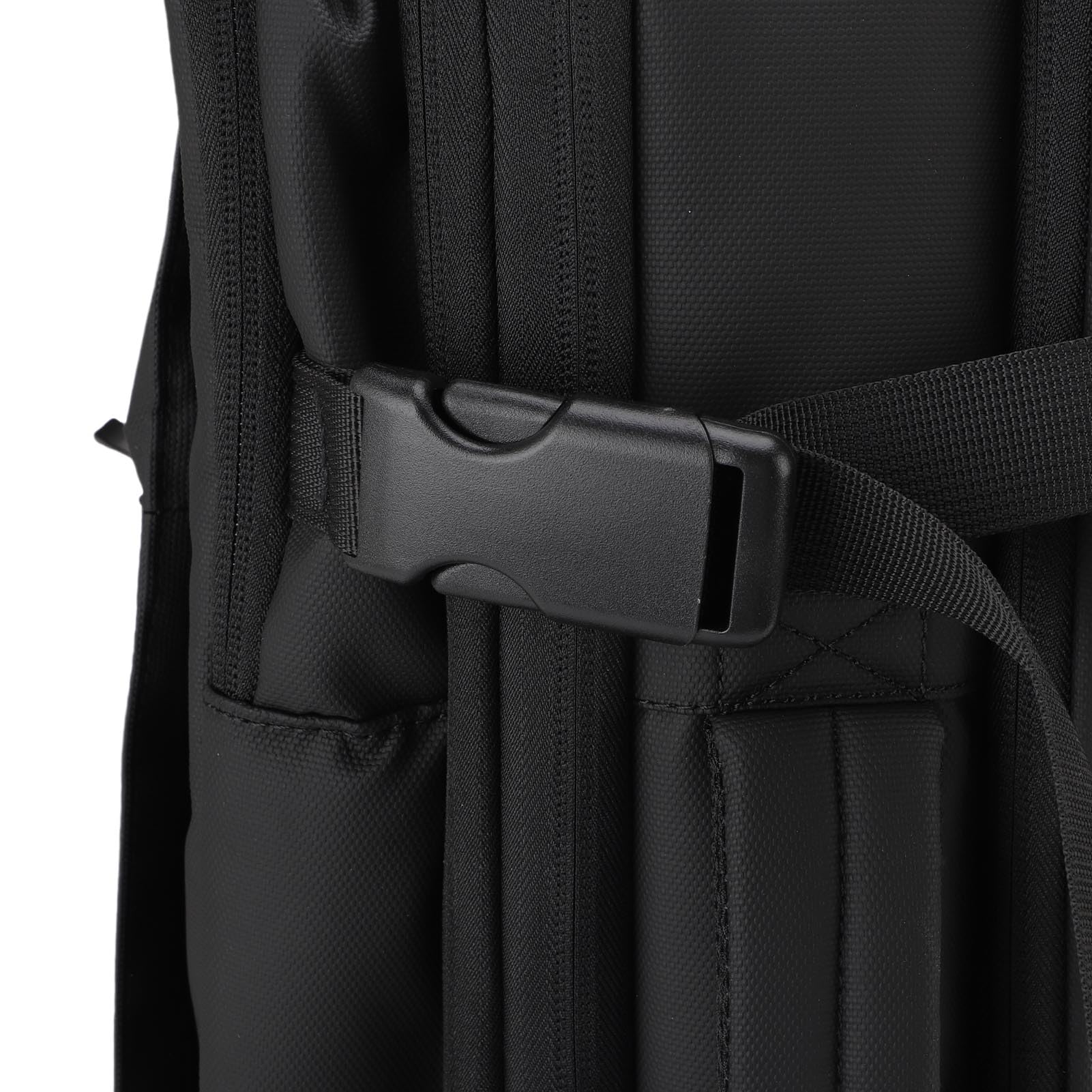 Eujgoov Sac à Dos de Compression à Valve, avec Serrure TSA, Port USB de Charge, Design Extensible et Pompe, pour Voyage et Aventure