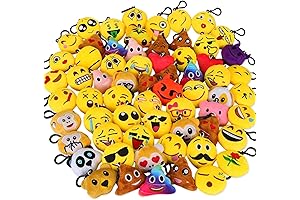 Dreampark Emoji Keychain Mini Cute Plush Pillows
