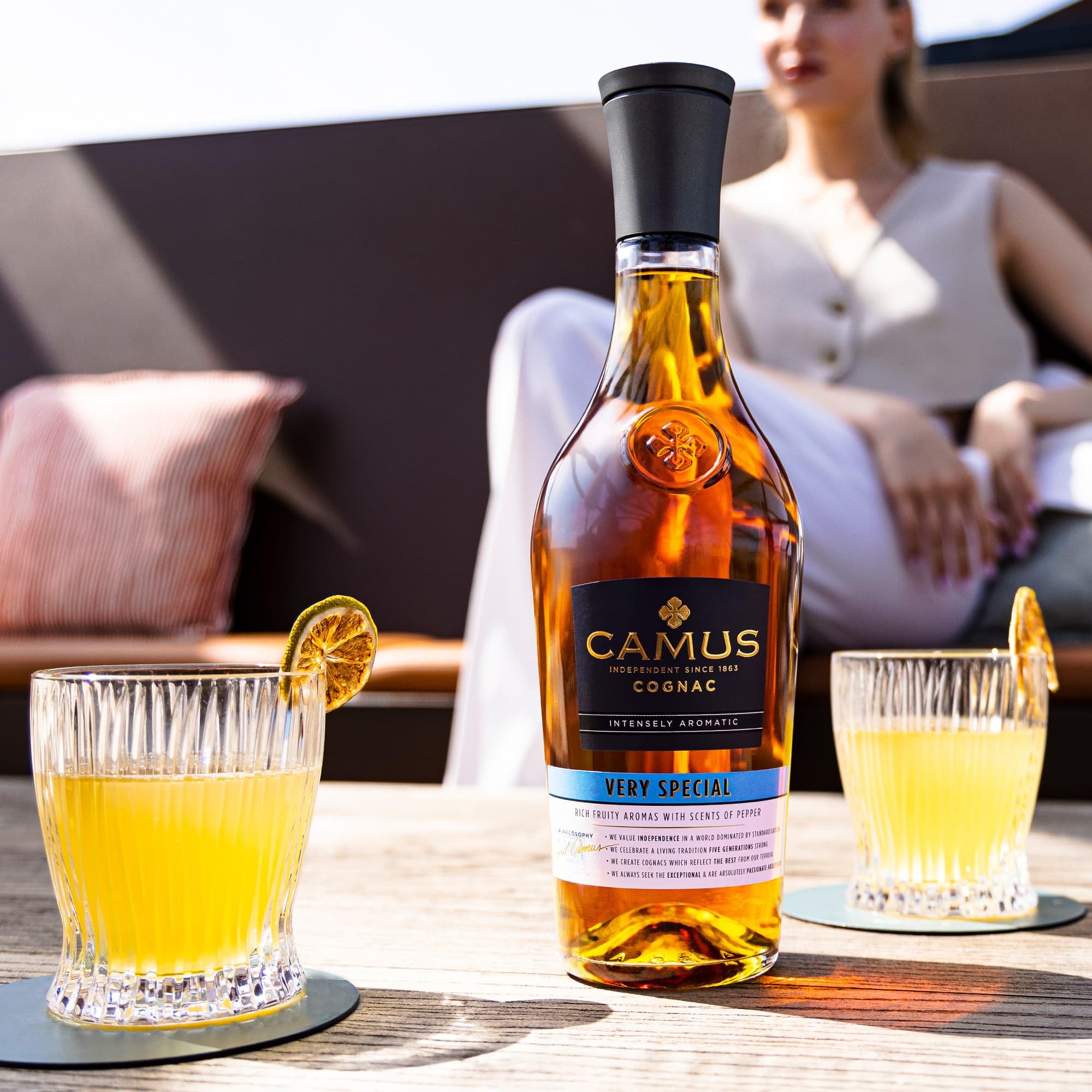 Camus Cognac VS Very Special 40% vol. 0.7 l Intensiv aromatischer Cognac aus Frankreich