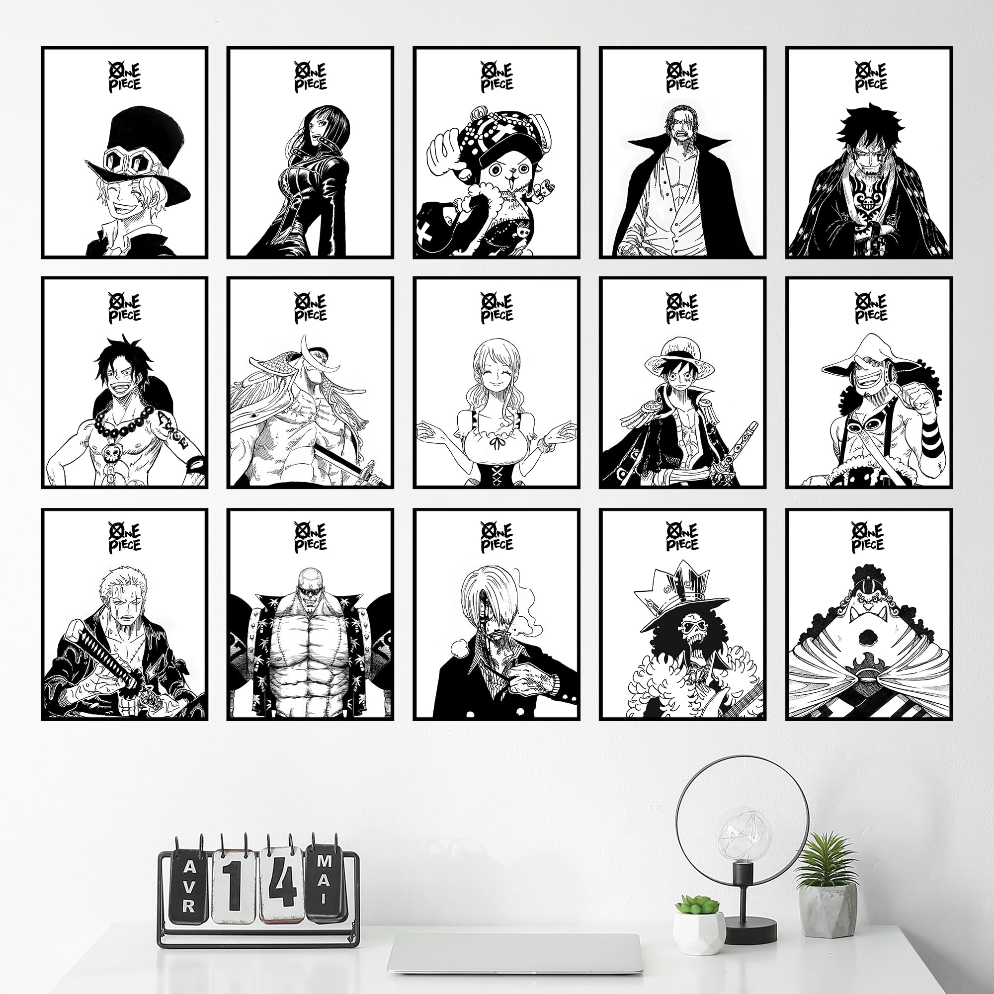 Amazon.co.jp: Bigwig Prints ワンピースポスターセット - ワンピース