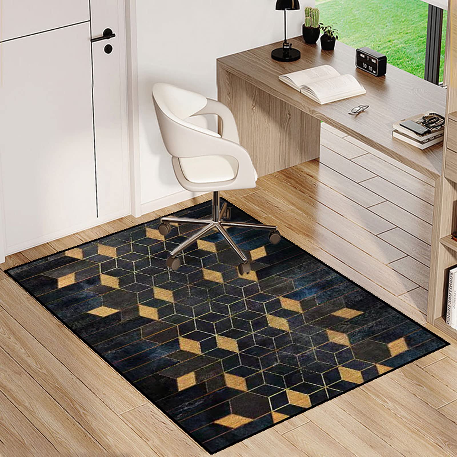 Tapis de chaise antidérapant idéal pour le télétravail serein