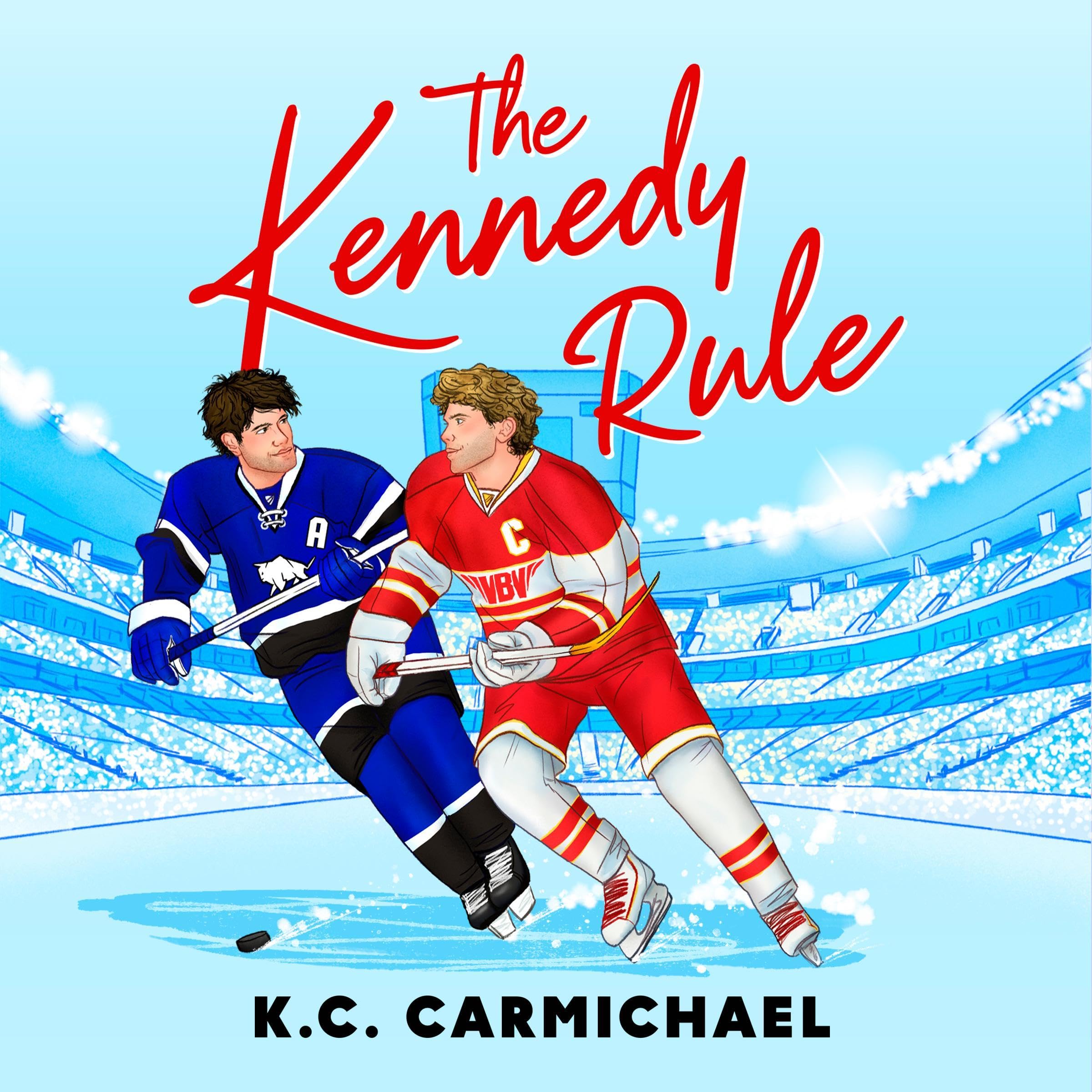 The Kennedy Rule: An Addictive Rivals-to-Lovers MM Hockey Romance (Rivals on Ice, Book 1)