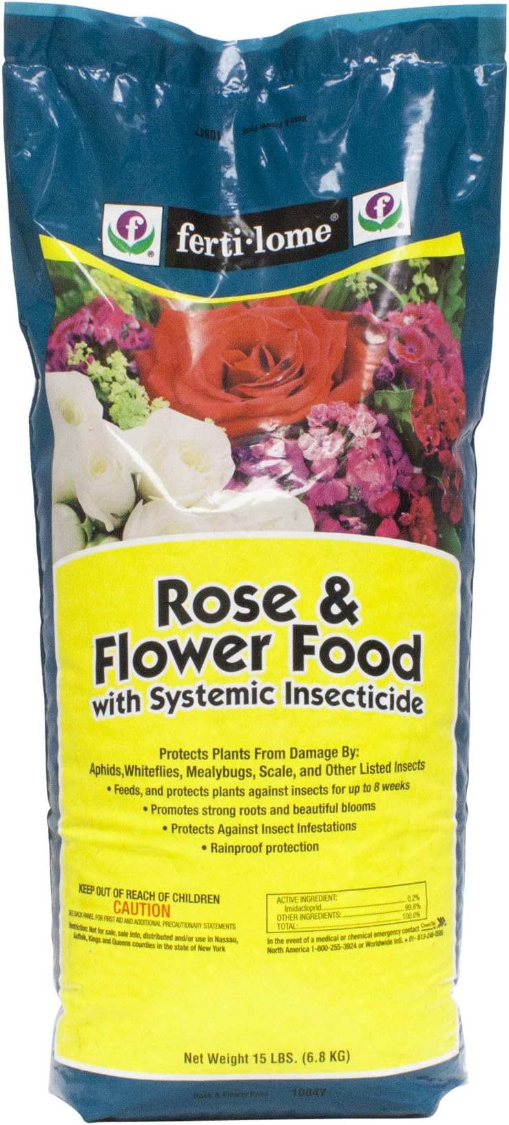 Fertilome Rose & Flower Food with Systemic Insecticide