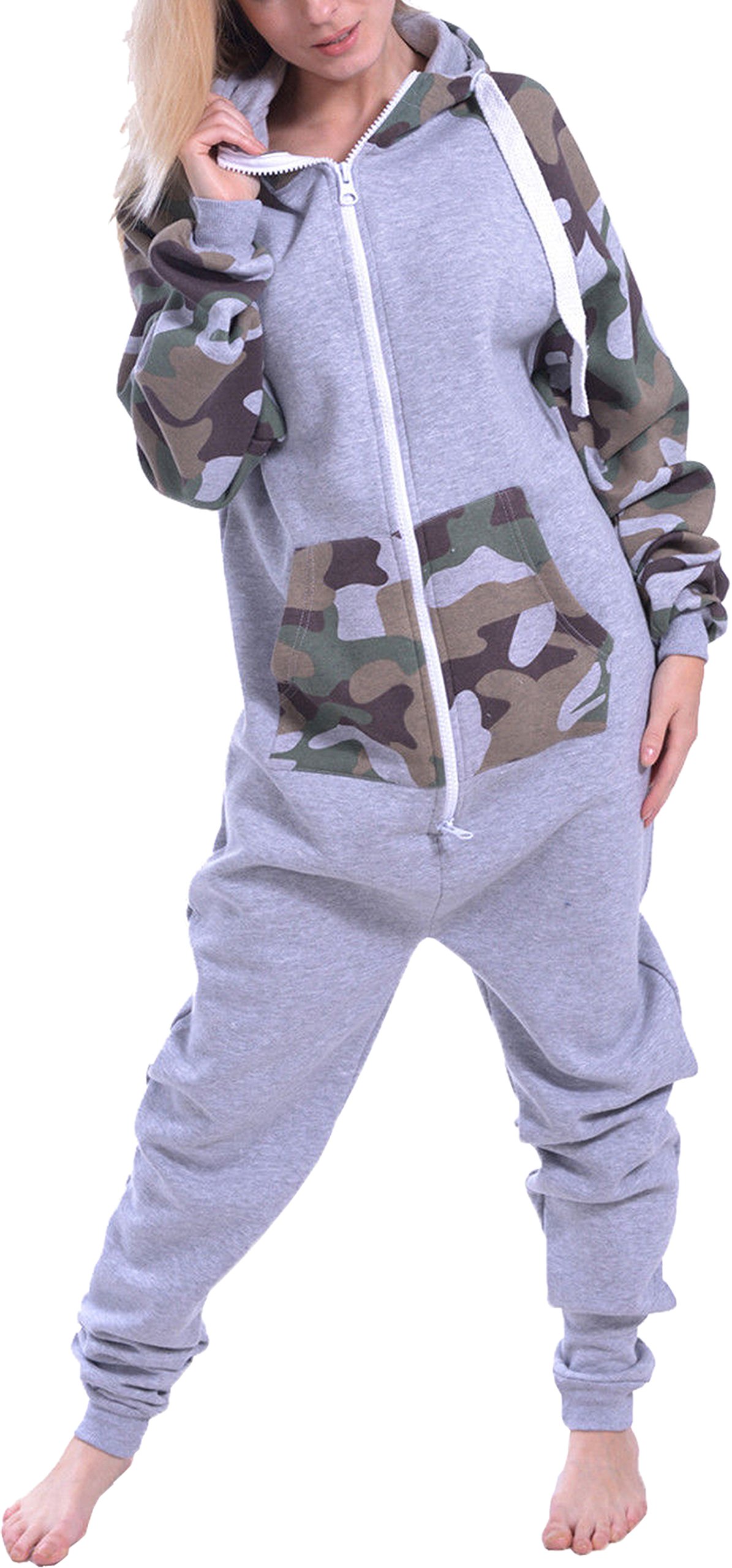 Juicy Trendzadult Onesie For Women Unisex Fleece Hooded Cute