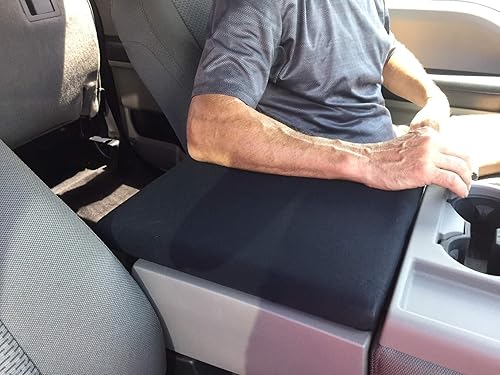 Miniatura 3 de Auto Console Covers - Se adapta al Ford F-350 Super Duty 2017-2022 Funda de tapa de reposabrazos de consola central impermeable tela de neopreno -