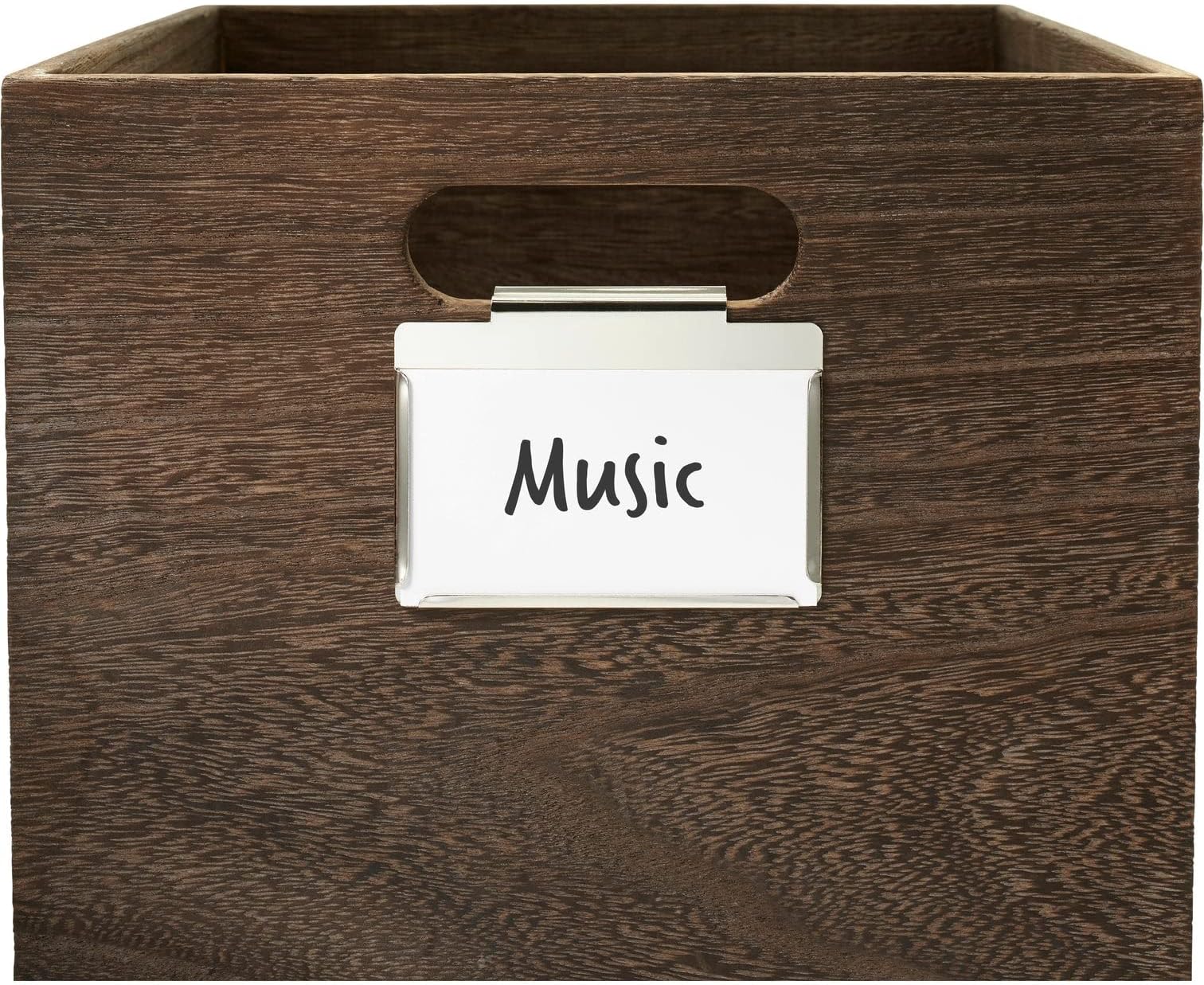 Lulalu Metal Bin and Basket Label Clips for Storage Bins