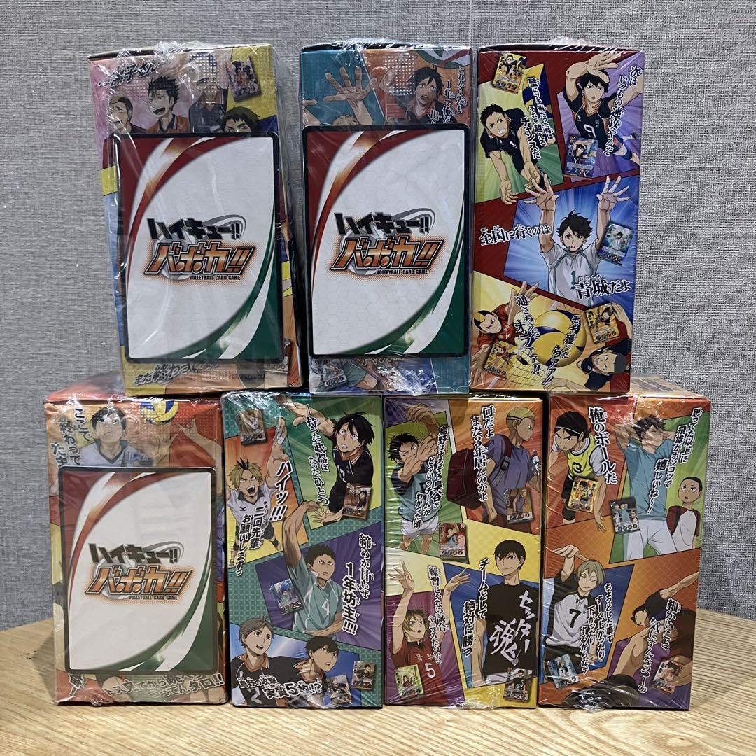 Amazon.co.jp: ハイキュー?? バボカ?? 韓国版 第7、8、9弾 3箱