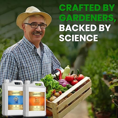 Miniatura 9 de Humboldts Secret Kit de control de pH hacia arriba y pH hacia abajo  Equilibrador de solución de nutrientes líquidos para plantas  para sistemas de