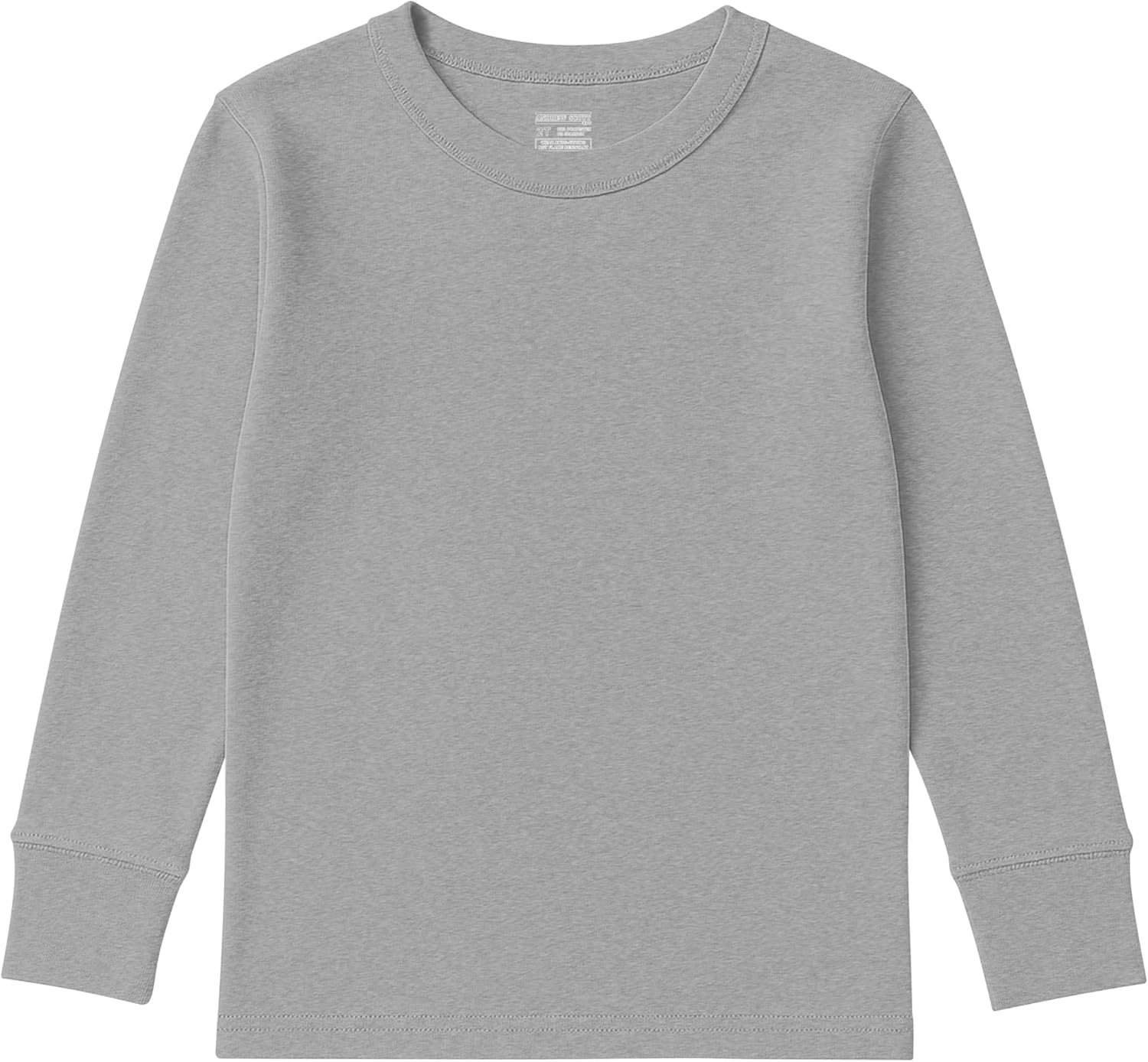Girls Long Sleeve Performance Tops | All Season Natural Cotton Stretch Color T Shirts | Multi Packs Colors