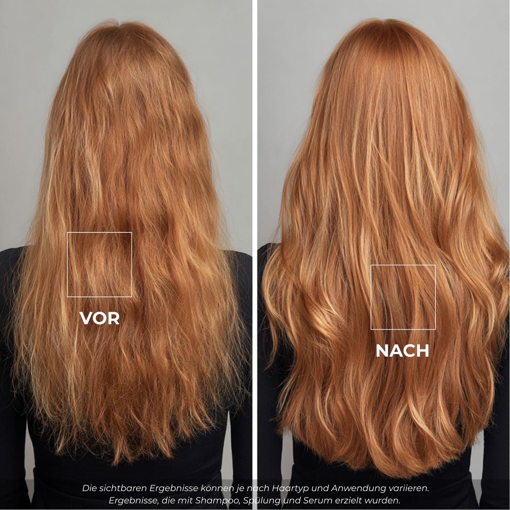KERARGAN - Rizinusöl 4er Haarpflege-Set gegen Haarbruch - 3x250ml+50ml | Shampoo, Conditioner, Haarmaske und Haarserum, komplette Routine zum Pflegen, Stärken und Schützen