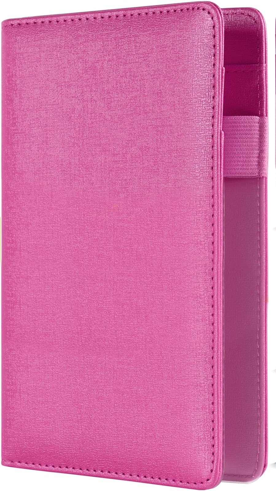 Server Book with 2 Zipper Pockets, Leather Server Books for Waitress
