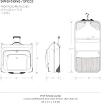 SwissGear Unisex-Adult 7895 Premium Rolling Garment Bag Luggage- Rolling Garment Bag