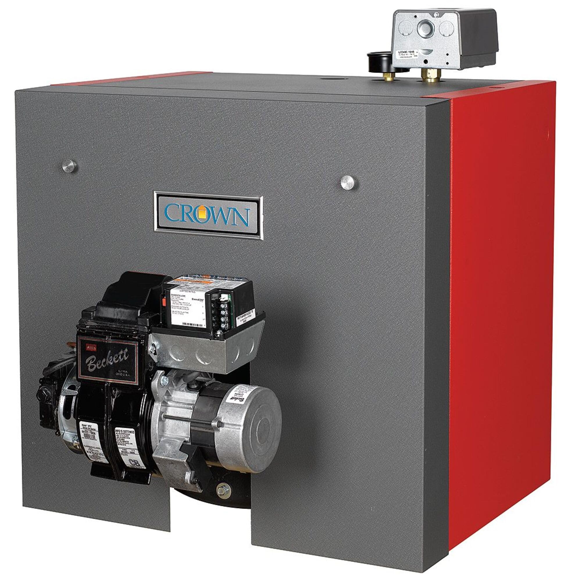 FWZ100BOLT1SSU 3 Pass Hot WTR Boiler,Oil,6" Dia