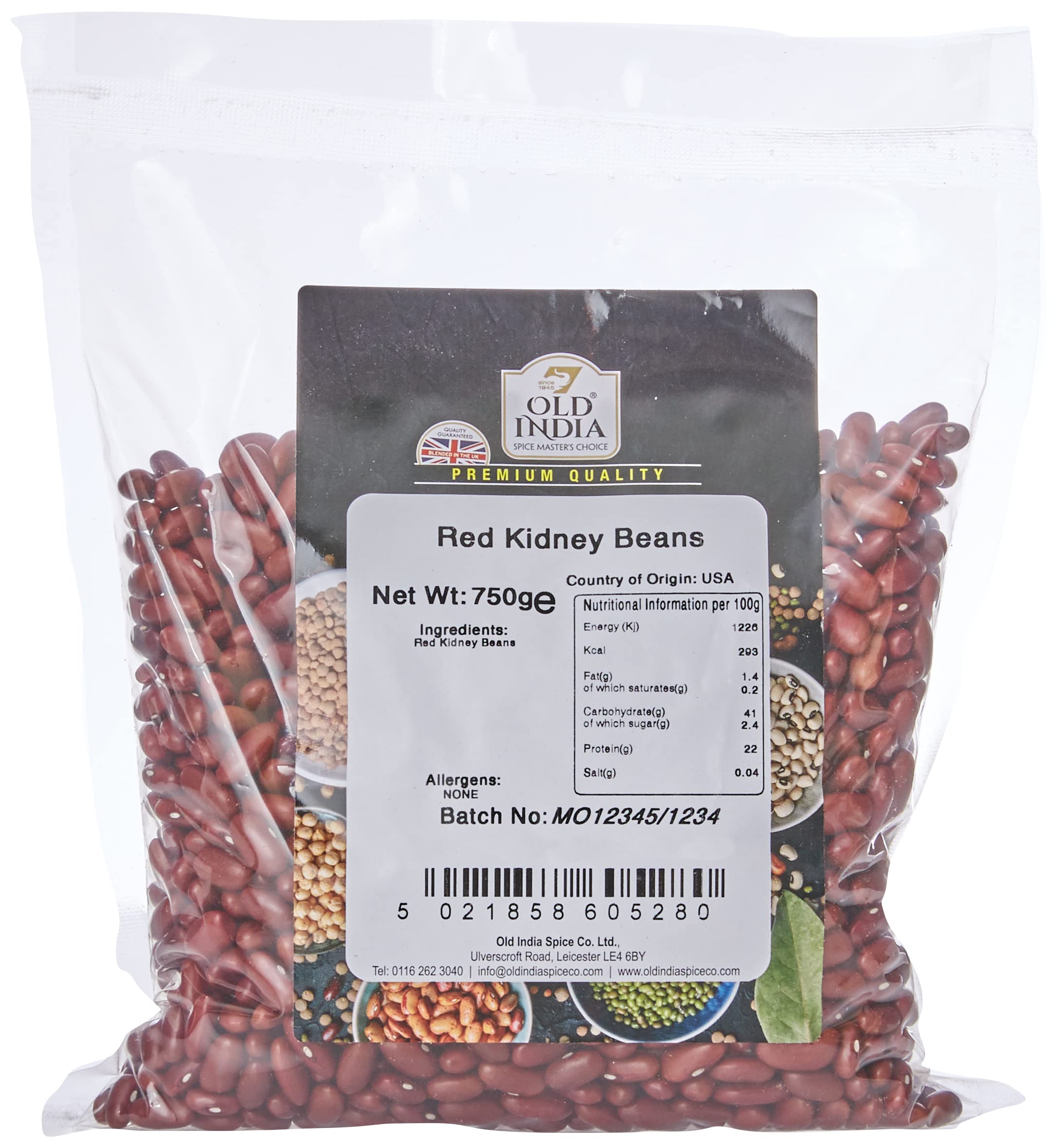 Old India Red Kidney Beans 750g