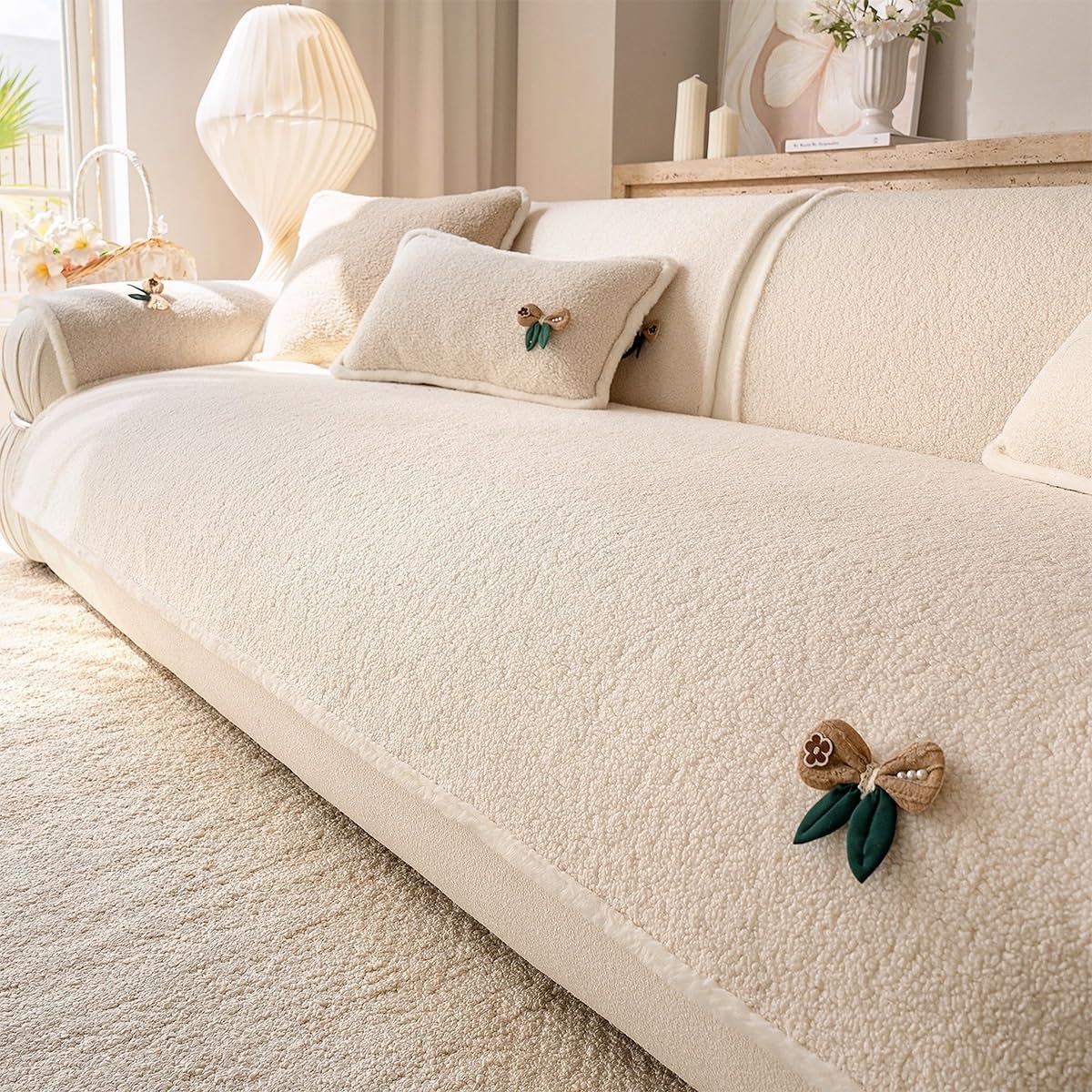 Plaid jeté de canapé pelucheux pour des moments de détente sereins en famille