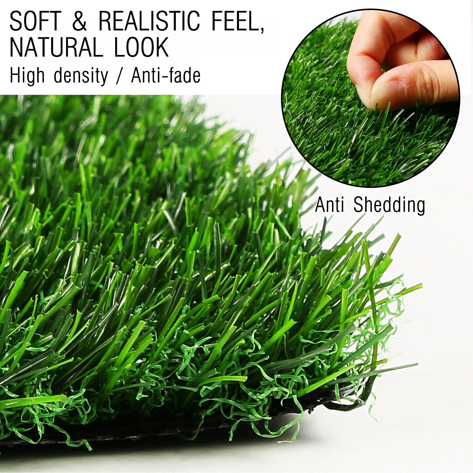 XLX TURF Camino de mesa de césped artificial de 12 x 108 pulgadas, plantas sintéticas verdes, centro de mesa, decoración de boda, fiesta, baby shower