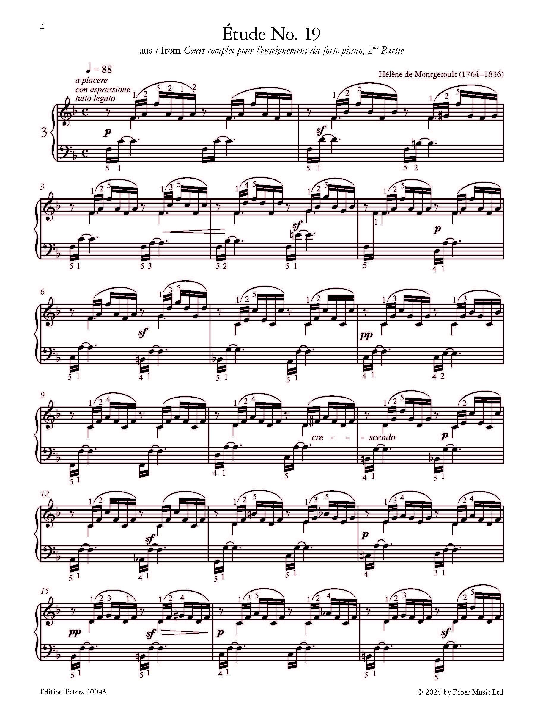 Études by Women Composers (Piano Solo) (EP20043)