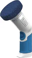 Escova elétrica de limpeza Black & Decker PKS160, branco/azul
