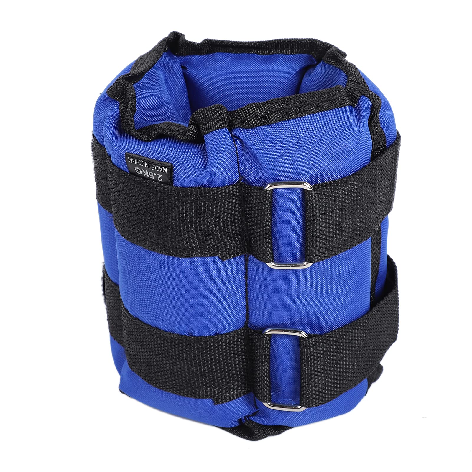 Dilwe Pesas de Tobillo Ajustables, 2 Pesas de Tobillo de Muñeca de 5 Kg para Fitness, Nailon Resistente con Cierres de Gancho y Bucle Ajustables para Entrenamiento Muscular y Pérdida