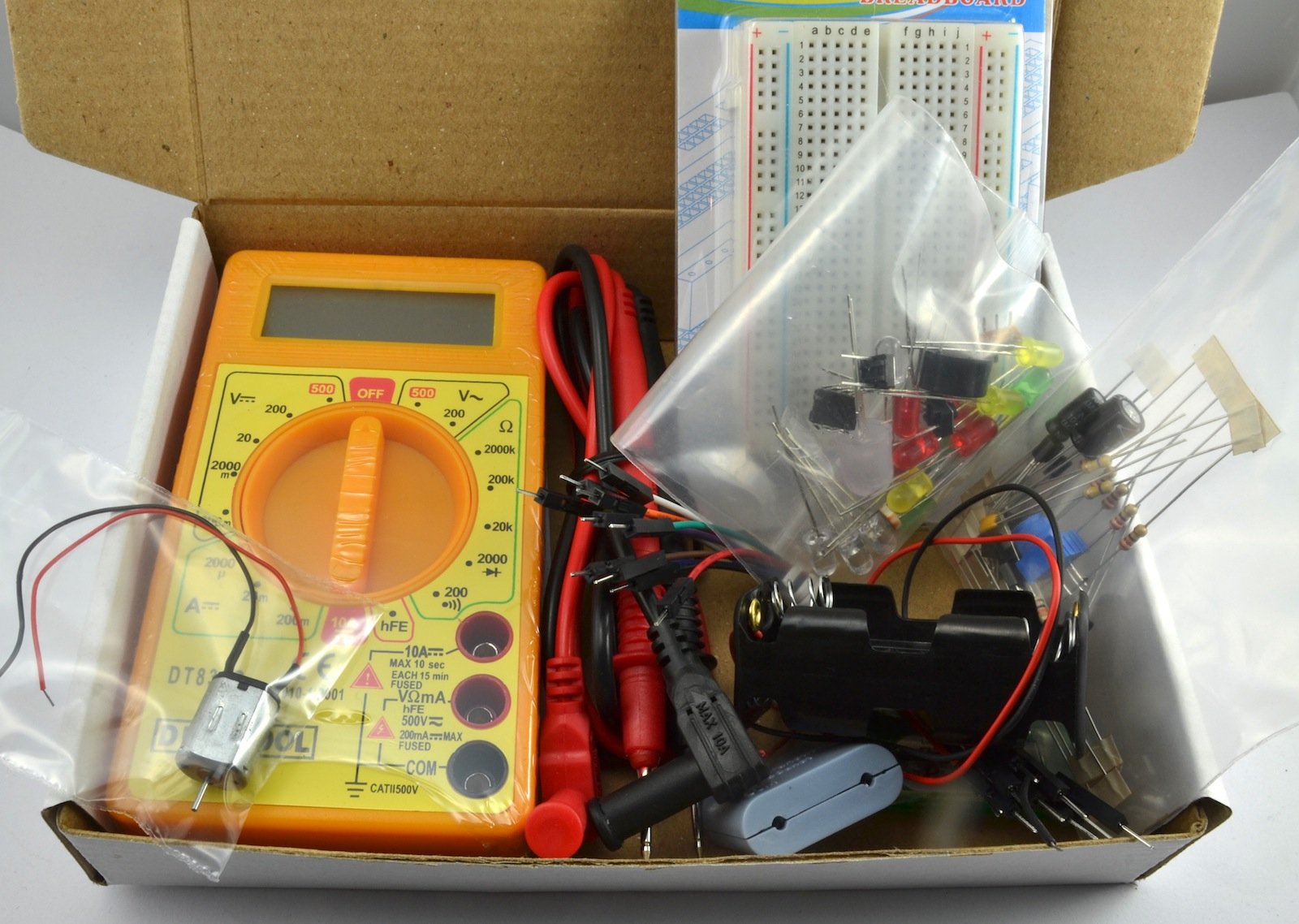 Hacking Electronics Starter Kit
