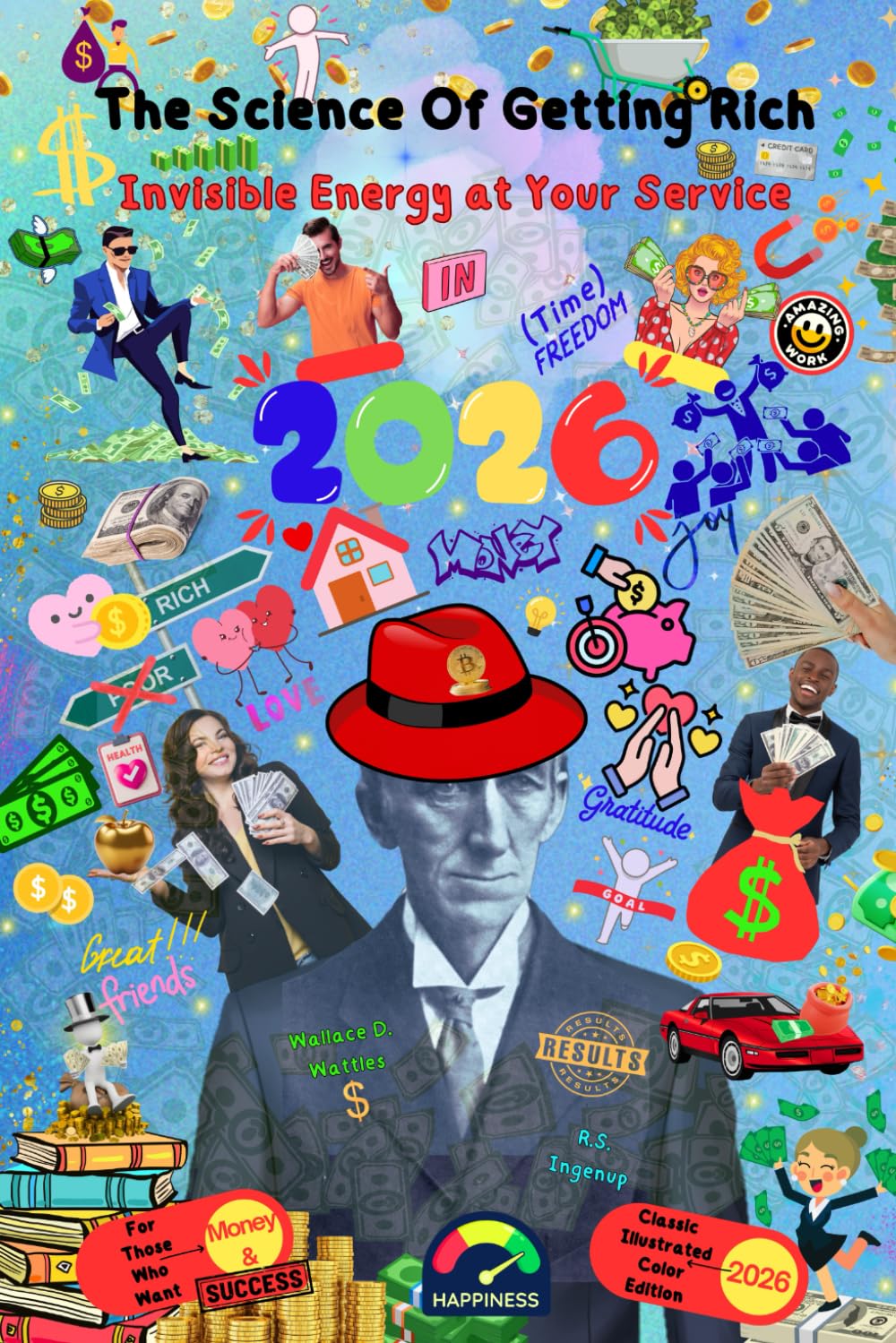 The Science of Getting Rich 2026 - Invisible Energy at Your Service: For Those Who Want Money and Success - Classic Illustrated Color Action Edition