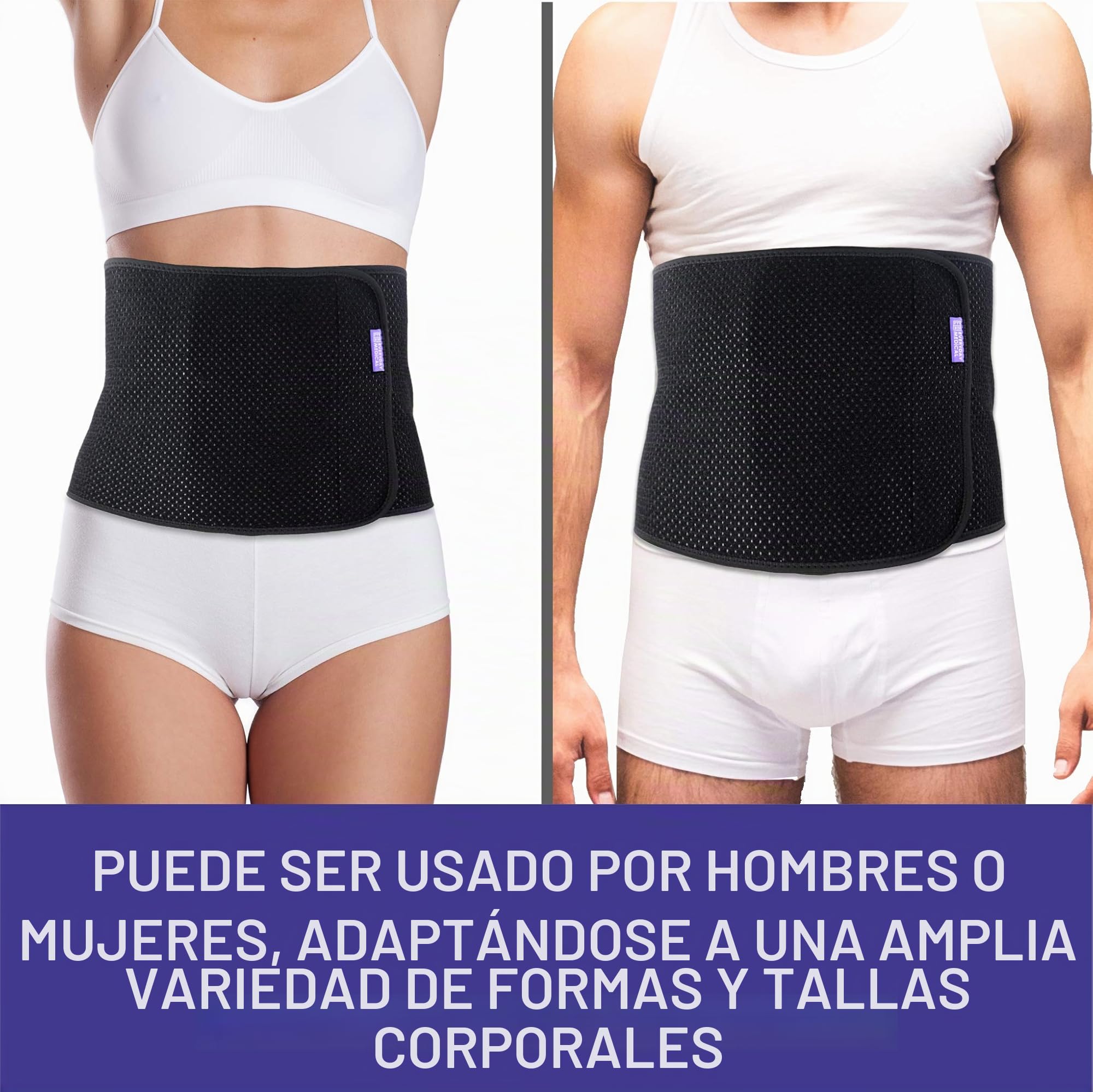 Faja para Cirugía Postabdominal con Carbón de Bambú I Acelere la Cicatrización y Reduzca la Hinchazón Después de la Cesárea, Cirugías de Abdomen, Abdominoplastia, Vejiga y Reducción de Estómago - XL