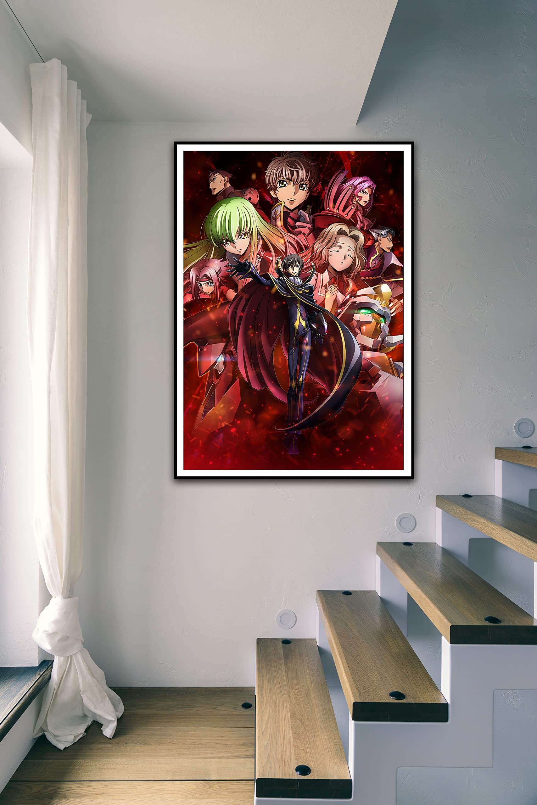 Amazon.co.jp: Eflormes Code Geass 反逆のルルーシュ ポスター 日本