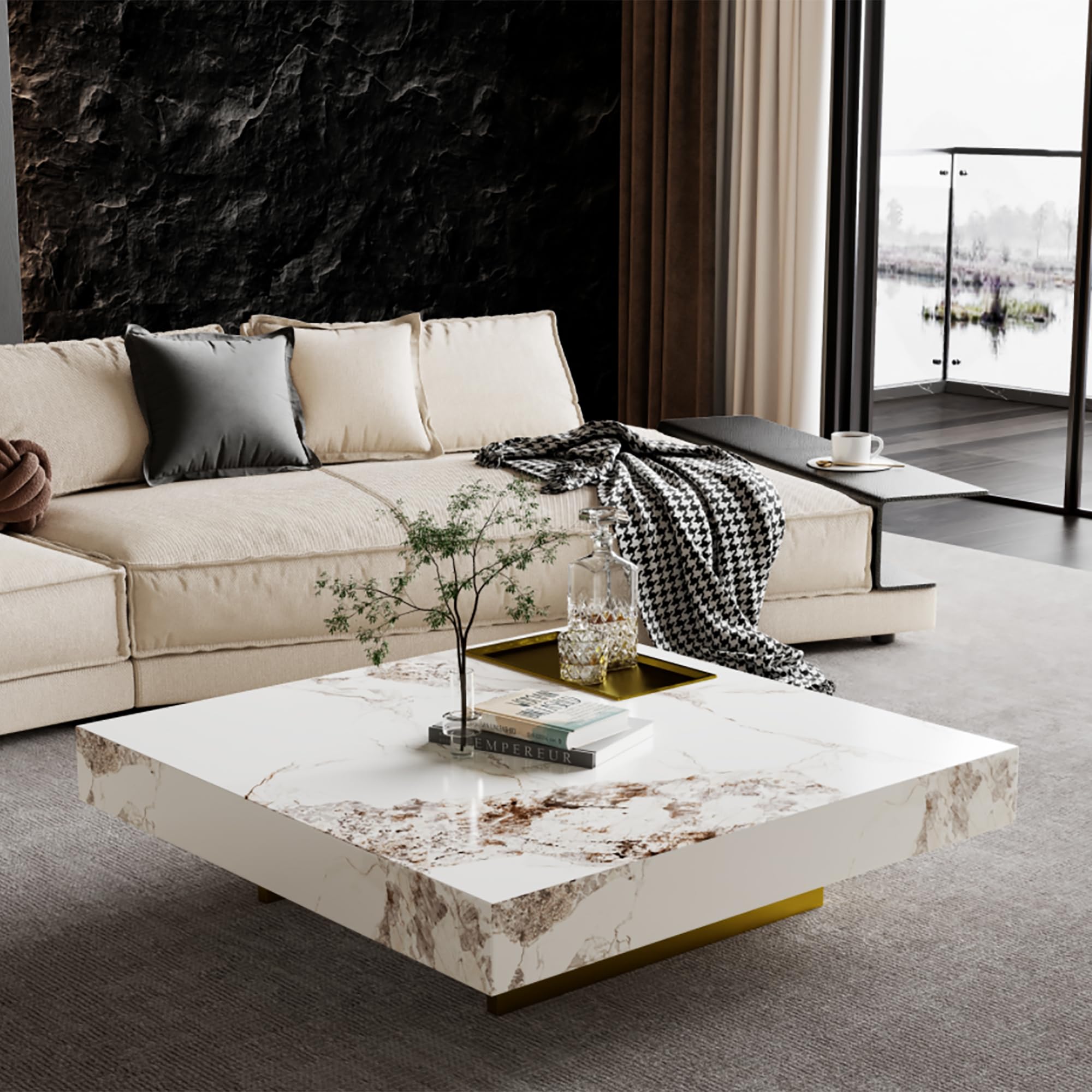 ノットアンティークス　MARBLE COFFEE TABLE Knot antiques MARBLE COFFEE TABLE / ノットアンティークス