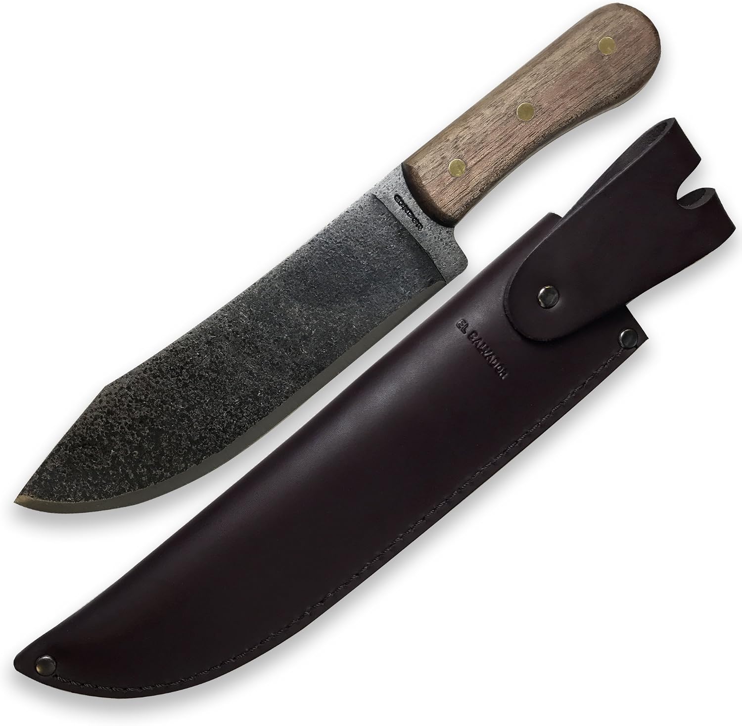 Condor Tool & Knife, Hudson Bay Camp Knife, 8in Blade, Walnut Handle with Sheath