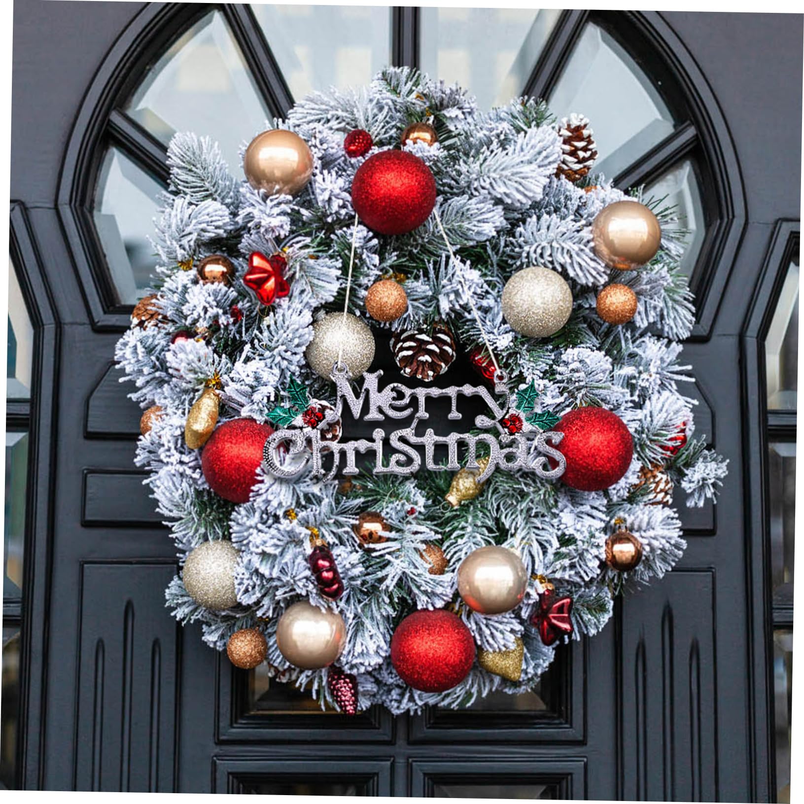 12piezas Colgantes De Puerta De Navidad Merry Christmas Decoraciones y Originales