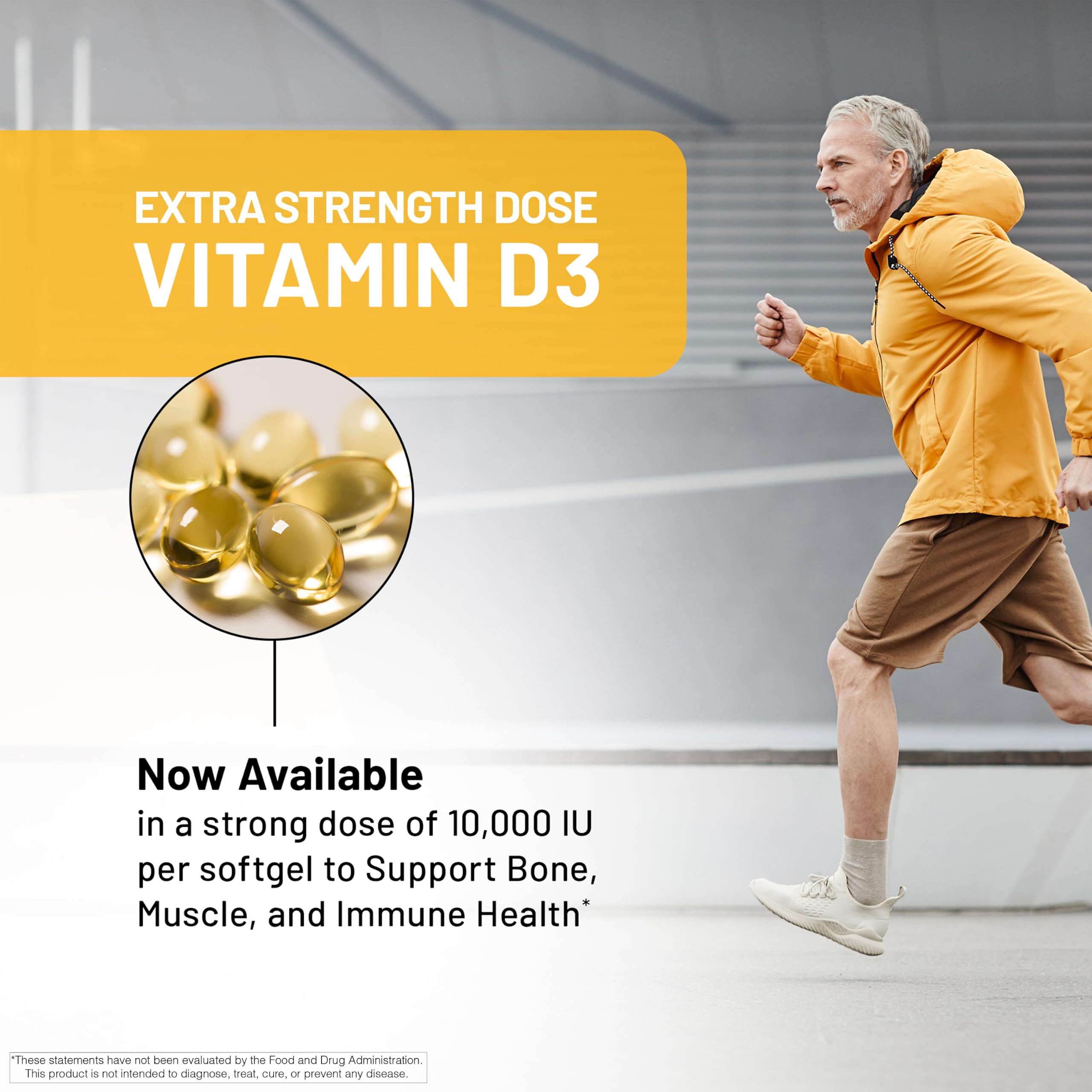 NatureWise Vitamin D3 10000IU Supplement, Immune Support, 90 Mini Softgels — Amazon image 4
