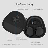 Sennheiser MOMENTUM 4 Wireless Noise Cancelling Headphones – Bluetooth Kopfhörer Headset für kristallklare Anrufe mit adaptiver Geräuschunterdrückung, Over-Ear, 60 h Akku, faltbar, schwarz - 9